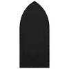 Aghana Digitals Gothic Arch Indoor Wall Mirror - 27.6x11.8in Black Iron Frame with Antique Finish - 4 of 4