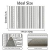 FURNIinspire Floor Mats Living Room Area Rug Modern Non-Slip Floor Carpet, Large Machine Washable Rugs for Bedroom, Office, Grey, 60"*84" - 3 of 4