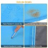 iMountek"Sand-Proof Picnic Blanket, Water-Resistant, Foldable with 4 Anchors & Carry Bag for 4-6 People"Orange - 4 of 4