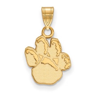 Black Bow Jewelry 14k Yellow Gold Pittsburgh Panthers NCAA Small Pendant - 1 of 3