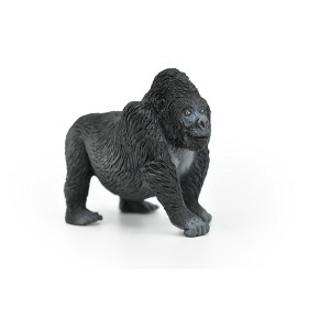 Gorilla, Great Apes, Very Nice Plastic Design, African Primate Figure, Figure, Model, Figurine, Replica, Toy, Gift,  3 1/2 Inches.   CWG167 BB40 - 1 of 4