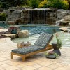 ARDEN Foam Outdoor Chaise Lounge Cushion, 21 x 72, made with ProFoam, Rain-proof, Fade Resistant - 2 of 4