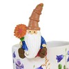 Home & Garden 4.25" Gnome Pot Sitters Planter Decoration Ganz  -  Outdoor Sculptures And Statues - 3 of 4