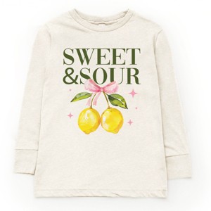 The Juniper Shop Sweet & Sour Lemon Youth Long Sleeve Tee - 1 of 4