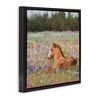 Stupell Industries Foal Horse Lounging Flower Meadow, 18" x 18" - 3 of 4