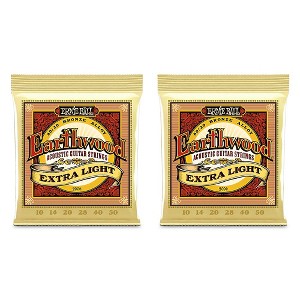 Ernie Ball 2006 Earthwood 80/20 Bronze Extra Light Acoustic Guitar Strings 2-Pack - 1 of 3