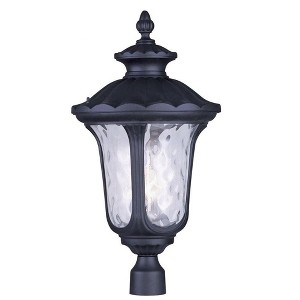 Livex Lighting Oxford 3 - Light Post Light in  White - 1 of 2