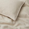 Peace Nest Luxurious Premium Flax Linen Duvet Cover and Pillow Sham Set Moisture-Wicking and Breathable - 2 of 4