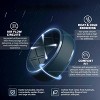 Men's 10mm Silicone Wedding Bands - 2.5mm Thick Breathable Multipack (1/4/7-Pack) - 2 of 4