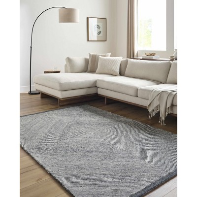 Hauteloom Wool Texture Area Rug