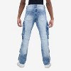 RAW X Men's Multi Cargo Pocket Denim Pants - 2 of 4