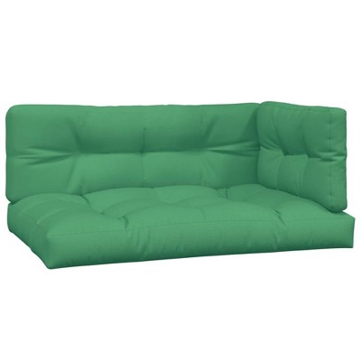 vidaXL Pallet Sofa Cushions 3 pcs Green