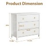 3/6/7 Drawer Dresser for Bedroom, Chest of Drawers, Wooden Chest with Clothes Storage Cabinet - 4 of 4