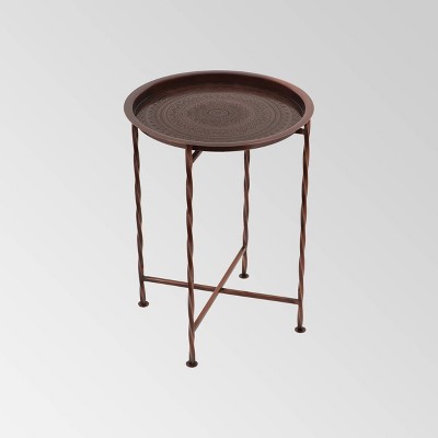 Beaufait Vintage Tray Top Accent Table - Christopher Knight Home