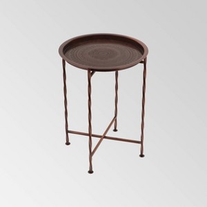 Beaufait Vintage Tray Top Accent Table - Christopher Knight Home - 1 of 4