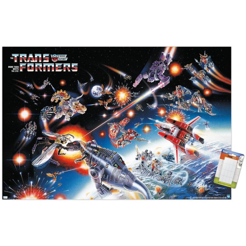 Trends International Hasbro Transformers - 1985 Key Art Unframed Wall Poster Prints, 1 of 7