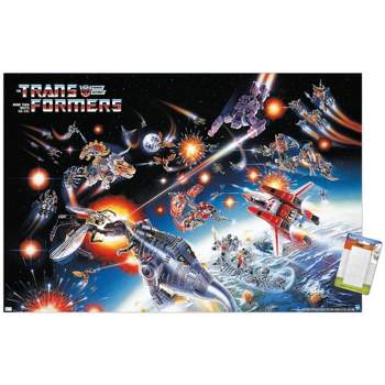 Trends International Hasbro Transformers - 1985 Key Art Unframed Wall Poster Prints