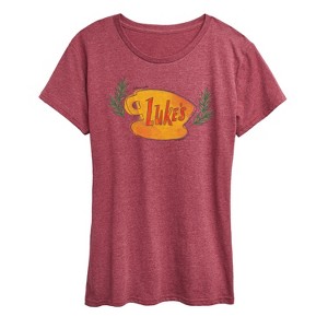 Women's - Gilmore Girls - Luke's Coffee Cup Short Sleeve Graphic T-Shirt - 1 of 4