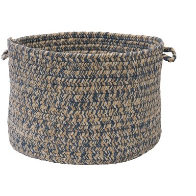 Colonial Mills Tremont Utility Basket, 18 by 12-Inch, Denim
