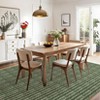Modern Braided Area Rug Non Slip Non Shedding Floor Carpet - 3 of 4