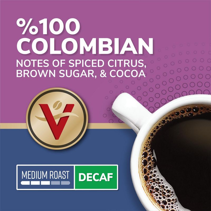 Victor Allen's Coffee Decaf 100% Colombian Single Serve Coffee Pods, 80 Ct, 3 of 11