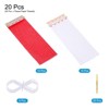 Unique Bargains Party Decoration Reusable Strong Rope Tassel Garland Banner 20 Pcs - 3 of 4