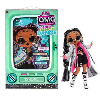 L O L Surprise O M G Dance Dance Dance B Gurl Fashion Doll With 15 Surprises Target