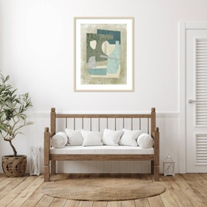 Amanti Art Mid-Century Collage II by Suzanne Nicoll Wood Framed Wall Art Print - 1 of 4