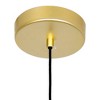 CWI Lighting Lena LED Integrated Mini Pendant With Satin Gold Finish - 2 of 4