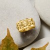Ross-Simons 18kt Yellow Gold Wide Byzantine Ring Size 10 - 4 of 4