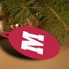 Monmouth College Primary Logo Aluminum Holiday Christmas Tree Ornament  3.0" (7.6 cm) x 3.37" (8.6 cm) - 4 of 4