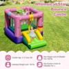 Tangkula Inflatable Bounce House with Slide Gift Box Themed Kids Castle Slide Bouncer Party Toddler Jumping Bouncy House Blower Excluded - 3 of 4