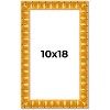 PosterPalooza | 10x18 Bamboo Picture Frame, UV Acrylic, 4 Finishes - Brown, Black, Gold, and Natural - 2 of 4