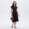 Women's Short Sleeve Pleated Midi Shirtdress - A New Day™ - 3 of 3