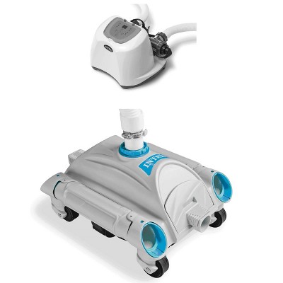 Intex Krystal Clear Saltwater Pool Chlorinator and Intex Automatic Pool Vacuum