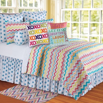 Zara Multicolor Chevron Cotton Standard Sham