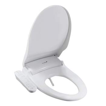 SB-100C Electric Bidet Toilet Seat for Elongated Toilets White - SmartBidet