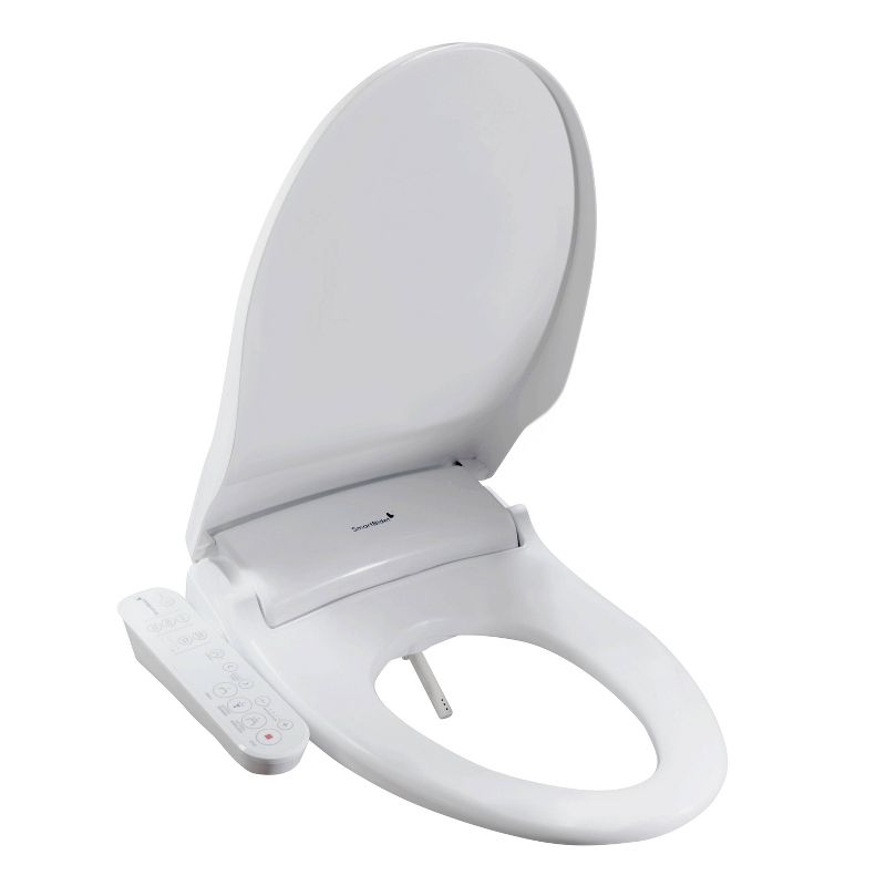 SB-100C Electric Bidet Toilet Seat for Elongated Toilets White - SmartBidet, 1 of 15