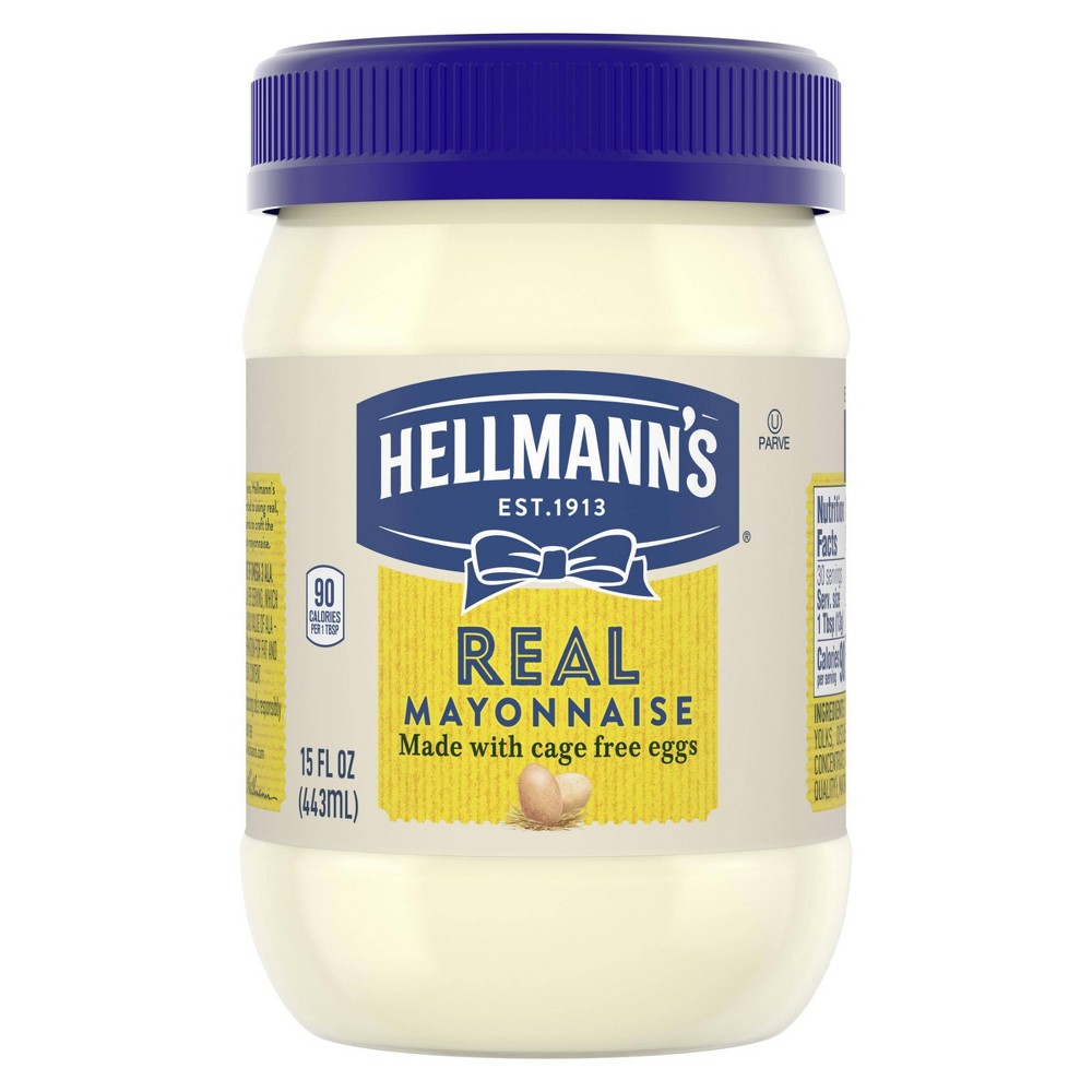 UPC 048001213388 product image for Hellmann's Mayonnaise for Delicious Sandwiches Real Mayo Rich in Omega 3-ALA 15o | upcitemdb.com