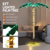 5ft 207 Lights 31V 6W Coconut Tree Lights Garden Tree Lights Decoration - 3 of 4
