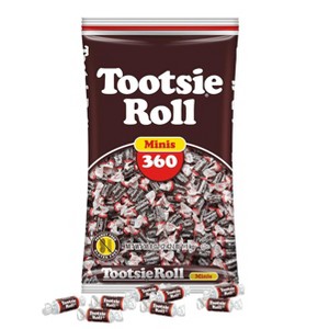 Tootsie Roll Midgees – Chocolatey Chewy Candy, Individually Wrapped – Gluten-Free Bulk Candy for Parties, Kids & Classroom (360 Count) - 1 of 4