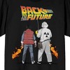 Back To The Future Key Art Women's Black T-Shirt - image 2 of 3