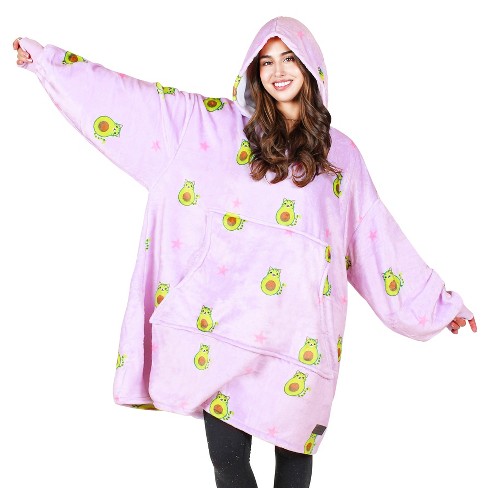 Avocado hoodie online blanket