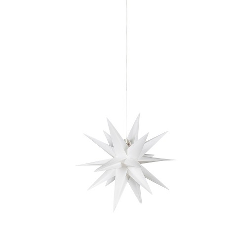 Evergreen 13.75"D LED Collapsible Hanging Star Outdoor Lantern - image 1 of 3