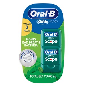 Oral-B Glide with Scope Dental Floss - 2pk - 1 of 4