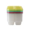 Cook With Color 16pc 4 Compartment Portion Containers - image 4 of 4