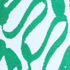 green and white swirl