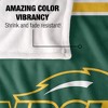North Dakota State University Primary Logo Stripes Silky 50x60 Blanket, 1 Sided - 4 of 4