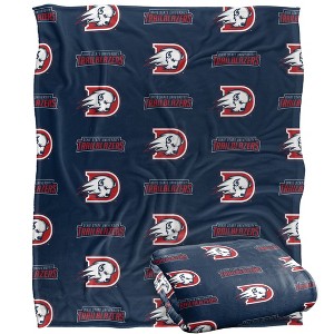 Dixie State University Logo Pattern Silky 50x60 Blanket, 1 Sided - 1 of 4