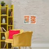 Stupell Industries Midcentury Flower Abstracts 2pc Wall Plaque Art Set - 2 of 4